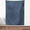 Ambesonne Navy Blue Fabric by the Yard, Nautical Classical Pattern Little Anchor Sea Travel Cruise Theme, Decorative Fabric for Upholstery and Home Accents, 1 Yard, Bluegrey White